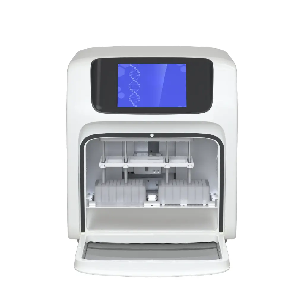Automatic nucleic acids extraction instrument